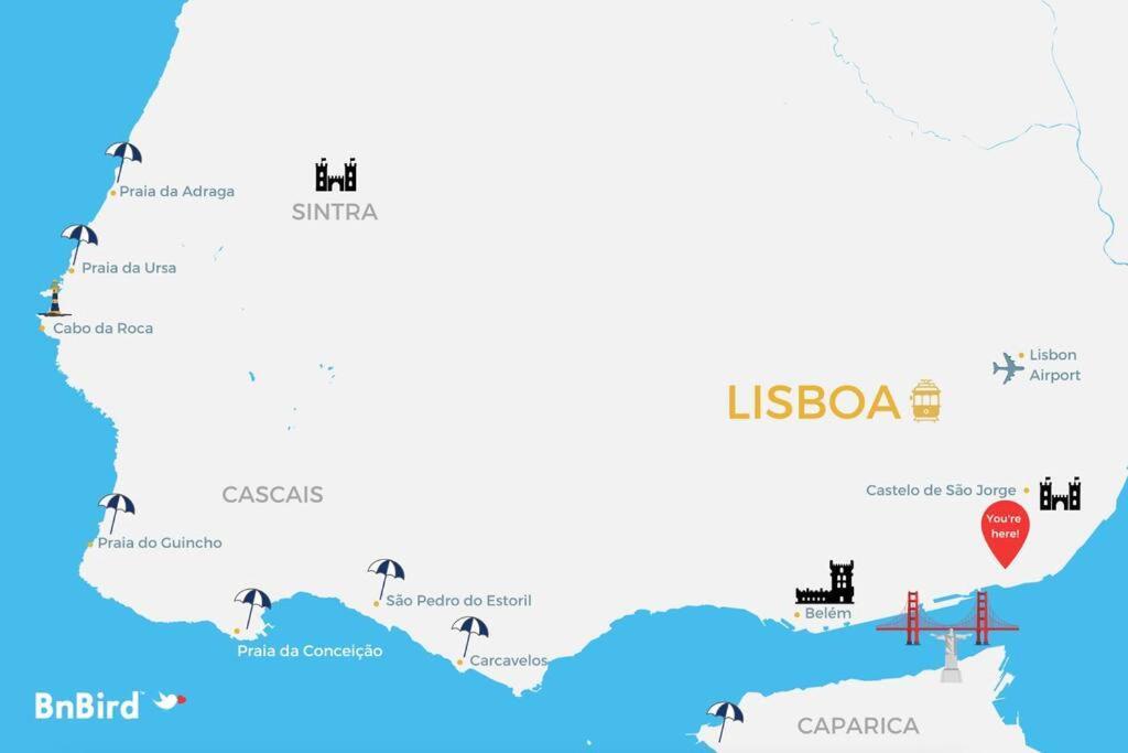 Bica'S River View Duplex Lisboa Exterior foto